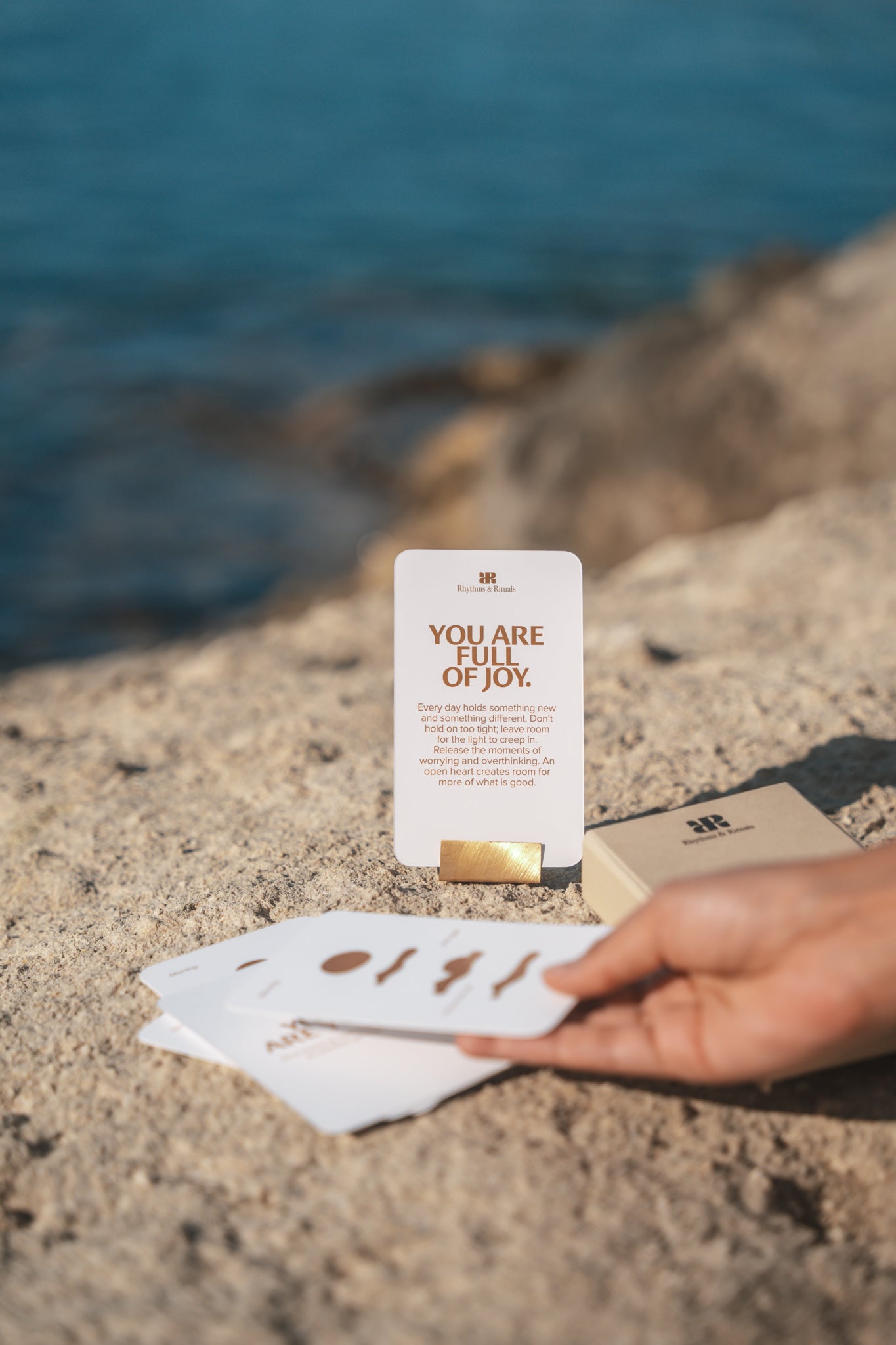 Morning & Night Affirmation Cards Set
